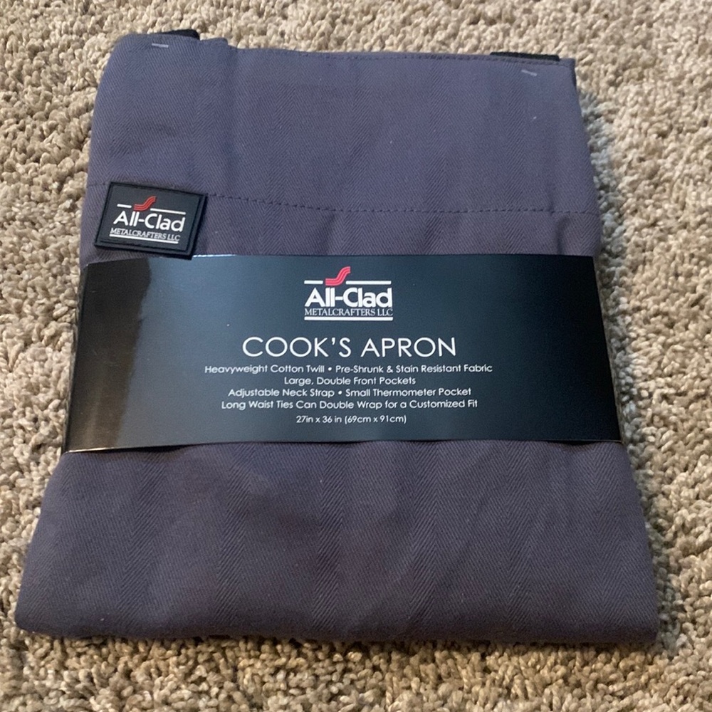 All-Clad Cook’s Apron New Color: Pewter